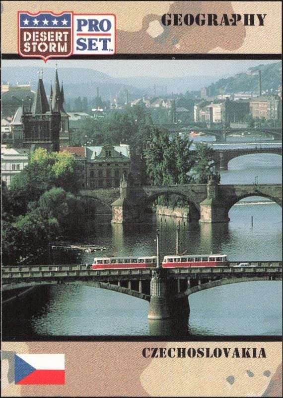 1991 Pro-Set Desert Storm Czechoslovakia #13 trading card