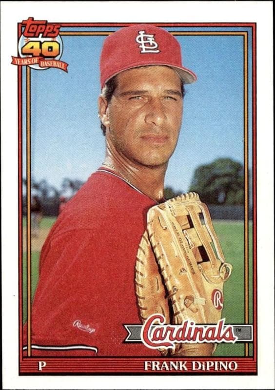 1991 Topps Series 1 Frank DiPino #112 trading card