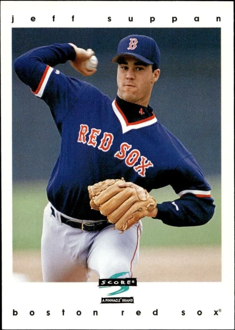 Jeff Suppan 1997 Pinnacle Score #210 Baseball Trading Card - Front 1997 Pinnacle Score Jeff Suppan #210 baseball trading card front
