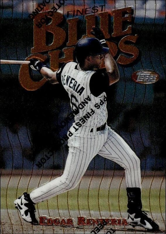 1997 Topps Finest Edgar Renteria #17