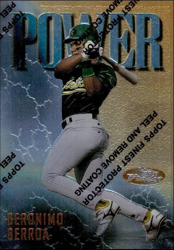1997 topps Geronimo Berroa