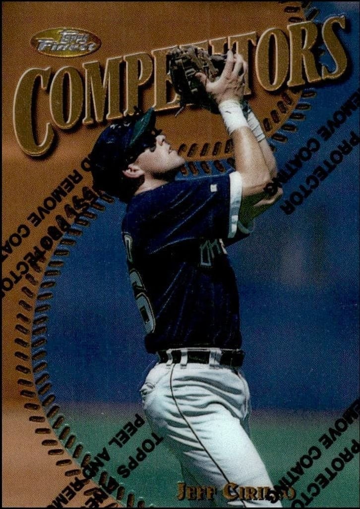 Jeff Cirillo 1997 Topps Finest #216 Baseball Trading Card - Front 1997 Topps Finest Jeff Cirillo #216 baseball trading card front