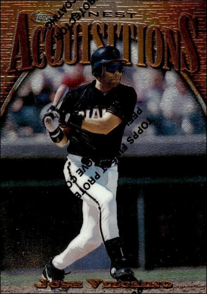 1997 Topps Finest Jose Vizcaino #191 trading card