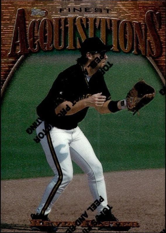 1997 Topps Finest Kevin Elster #225 trading card