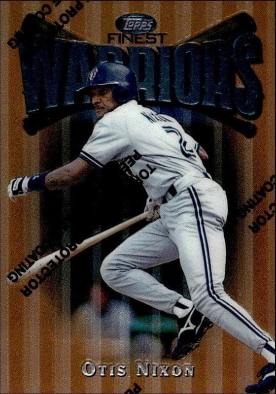 1997 Topps Finest Otis Nixon #8