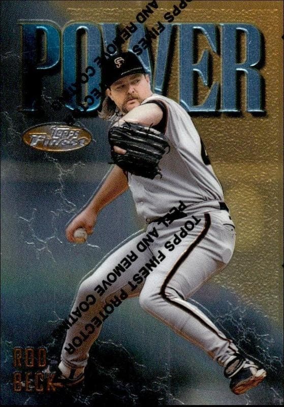 1997 Topps Finest Rod Beck #263 trading card