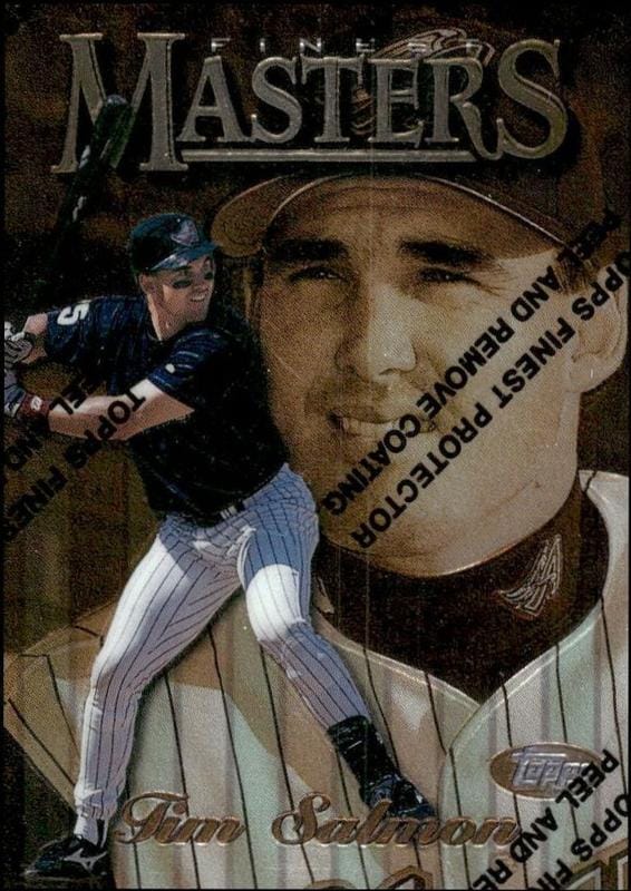 1997 Topps Finest Tim Salmon #246 trading card