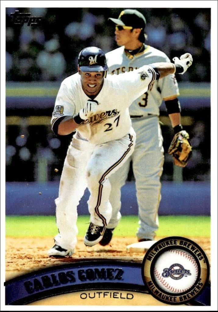 2011 topps Carlos Gomez