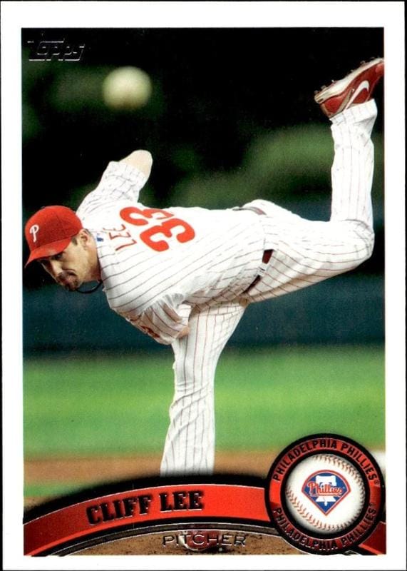 2011 Topps Update Cliff Lee #US100 trading card