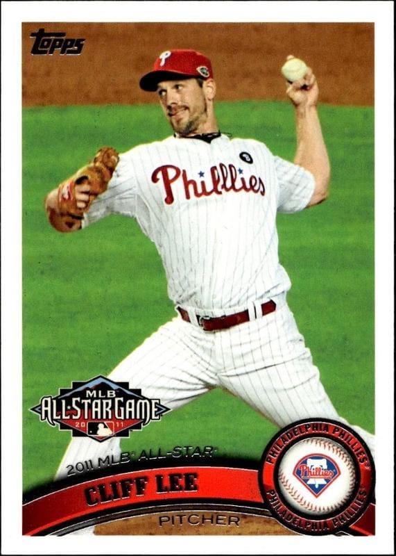 2011 Topps Update Cliff Lee #US154 trading card