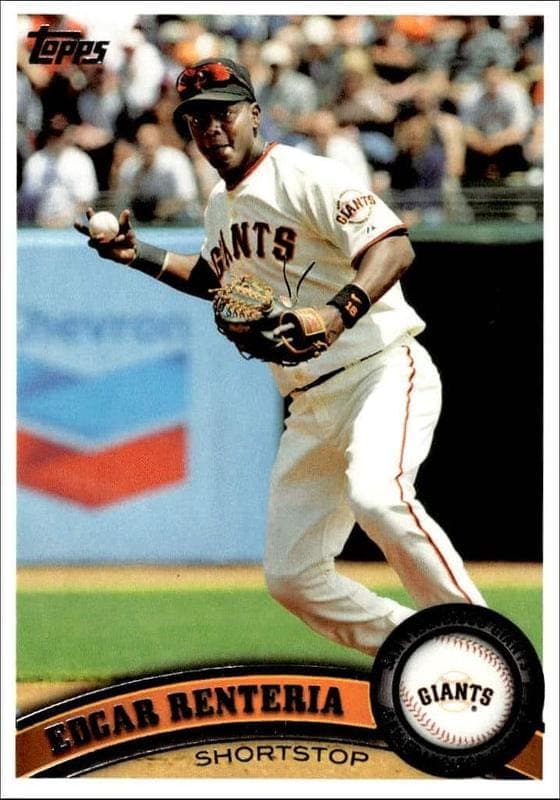 2011 Topps Series 1 Edgar Renteria #58