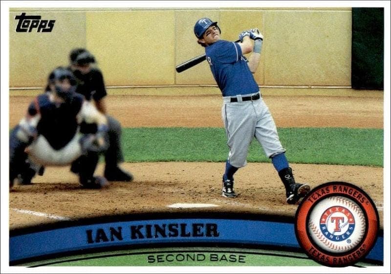 2011 topps Ian Kinsler