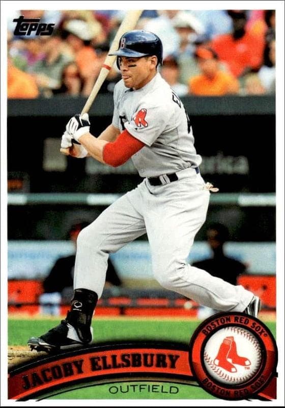 2011 Topps Series 2 Jacoby Ellsbury #351 trading card