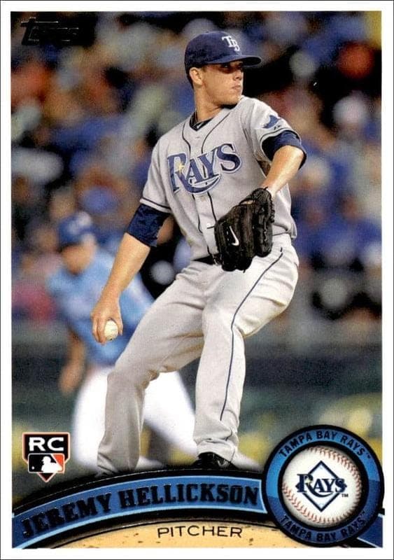 2011 Topps Series 1 Jeremy Hellickson #165 trading card