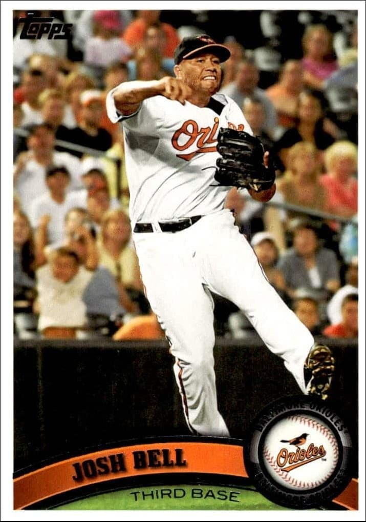 2011 Topps Series 2 Josh Bell #411 trading card