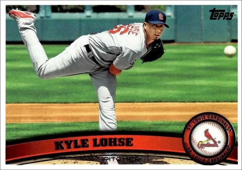 2011 Topps Series 2 Kyle Lohse #553 trading card