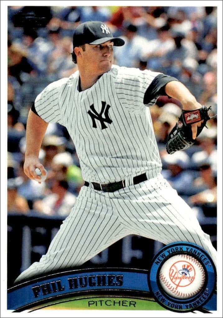 2011 Topps Series 2 Phil Hughes #475 trading card