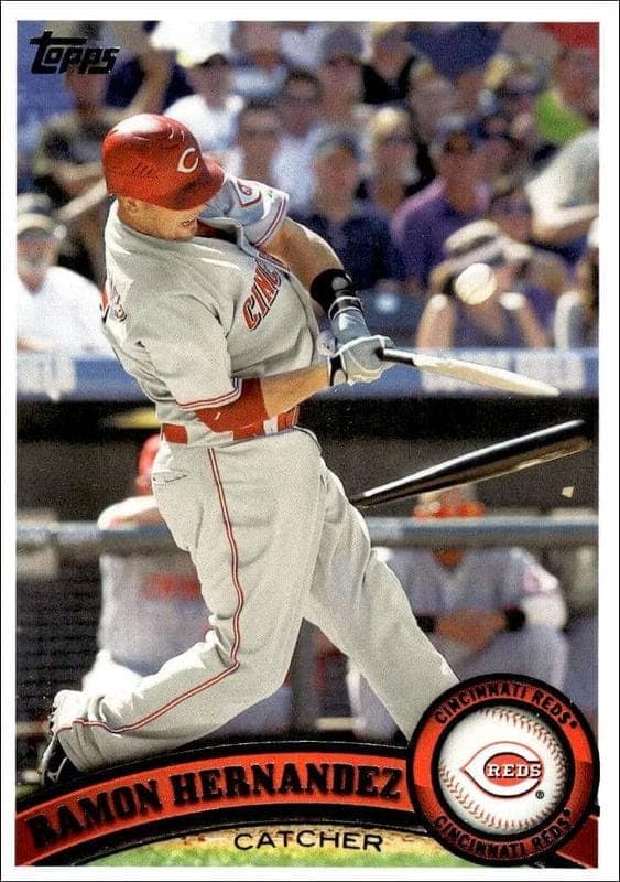 2011 Topps Series 1 Ramon Hernandez #233 trading card