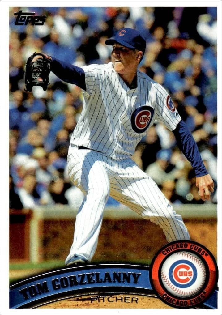 Tom Gorzelanny 2011 Topps #76 Baseball Trading Card - Front 2011 Topps Tom Gorzelanny #76 baseball trading card front
