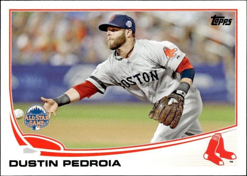 2013 Topps Update Dustin Pedroia #US114 trading card