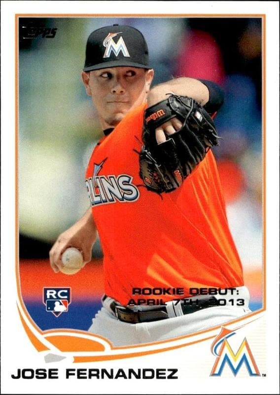 2013 topps Jose Fernandez