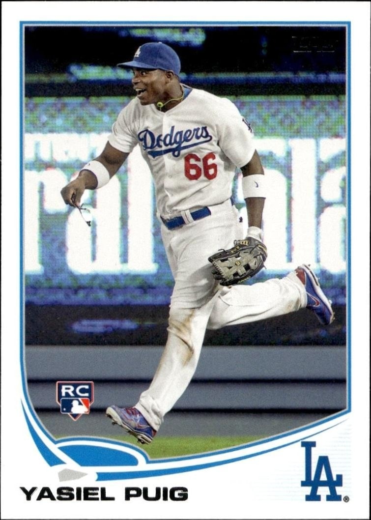2013 Topps Update Yasiel Puig #US250 trading card