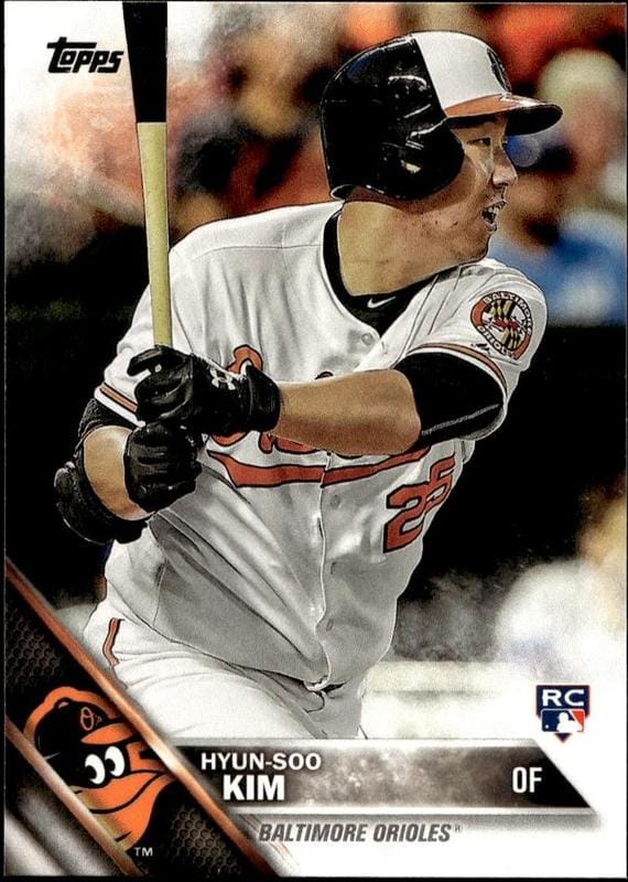2016 Topps Update Hyun-Soo Kim #US182 trading card