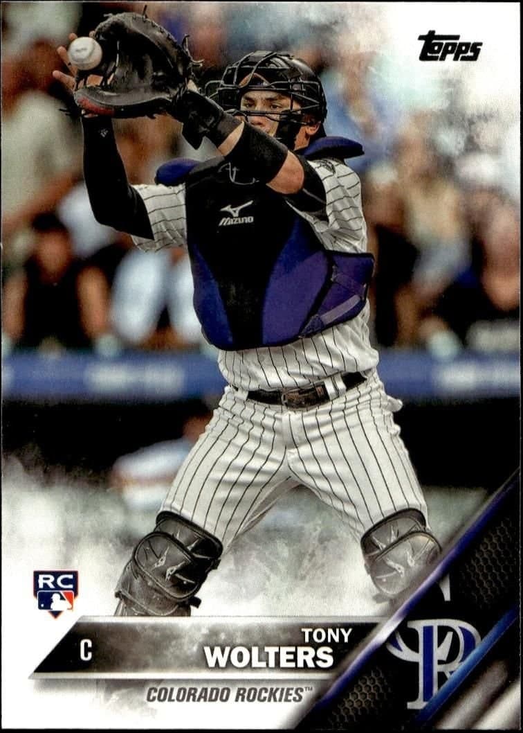 Tony Wolters 2016 Topps Update #US249 Baseball Trading Card - Front 2016 Topps Update Tony Wolters #US249 baseball trading card front