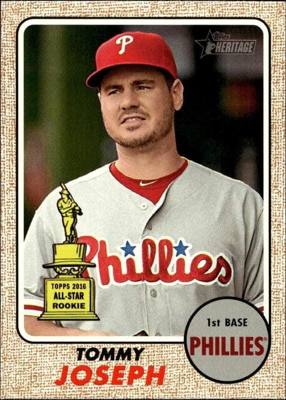 2017 Topps Heritage Tommy Joseph #190 trading card