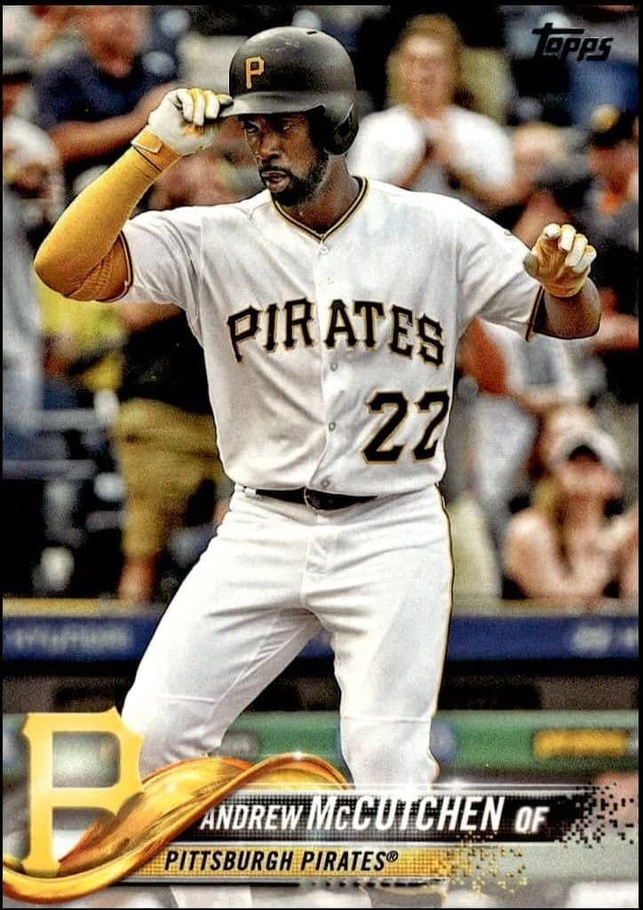 Andrew McCutchen 2018 Topps #200 Baseball Trading Card - Front 2018 Topps Andrew McCutchen #200 baseball trading card front
