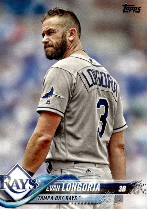 2018 topps Evan Longoria