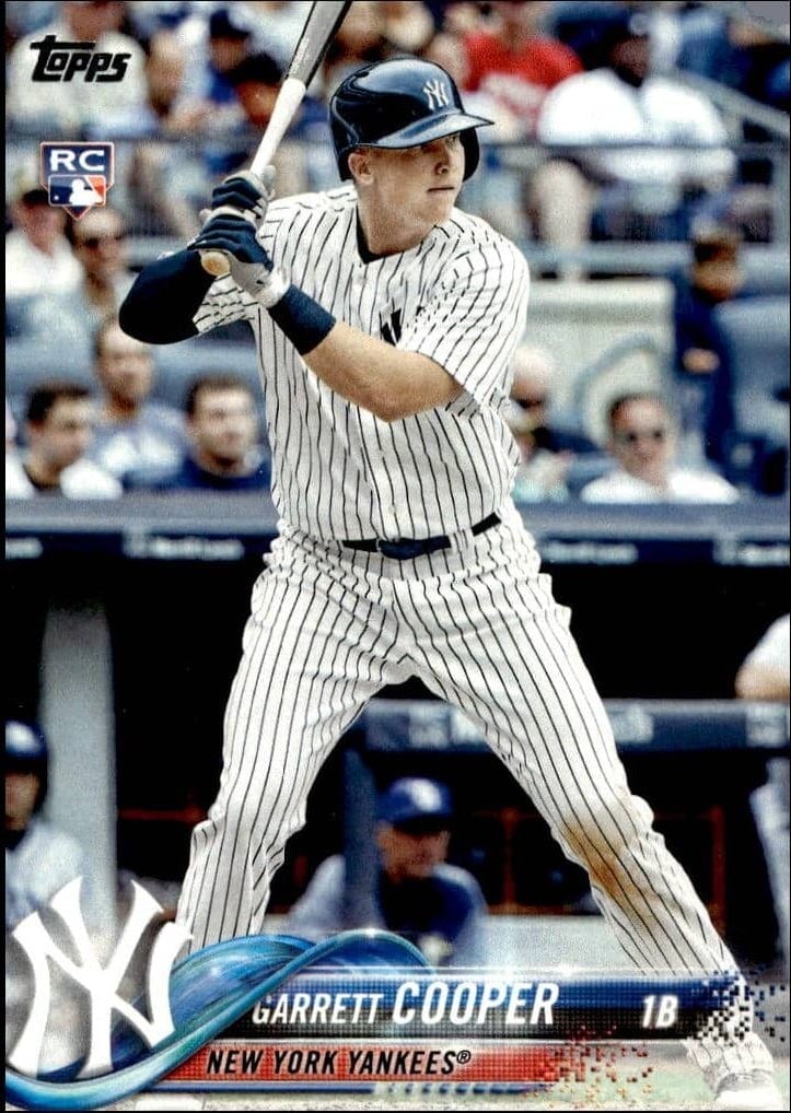 Garrett Cooper 2018 Topps #181 Baseball Trading Card - Front 2018 Topps Garrett Cooper #181 baseball trading card front