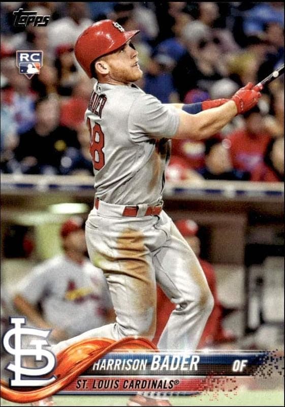 2018 Topps Series 1 Harrison Bader #21 trading card
