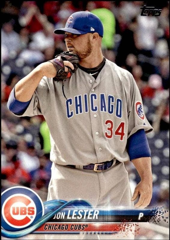 2018 Topps Series 1 Jon Lester #266 trading card