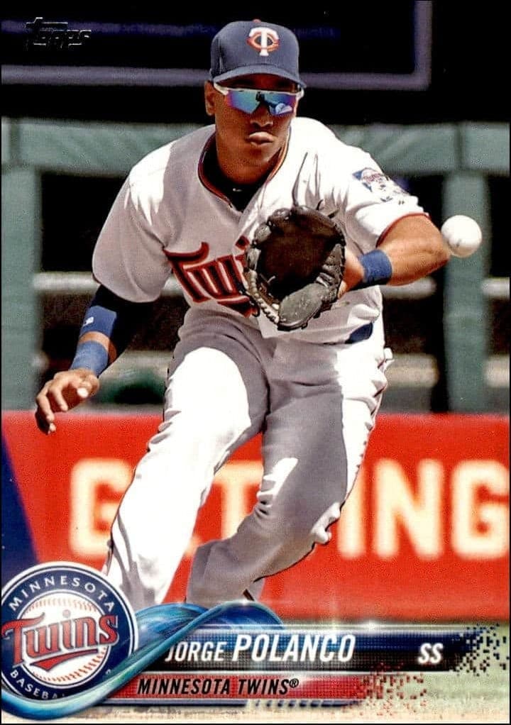 2018 Topps Series 1 Jorge Polanco #107 trading card