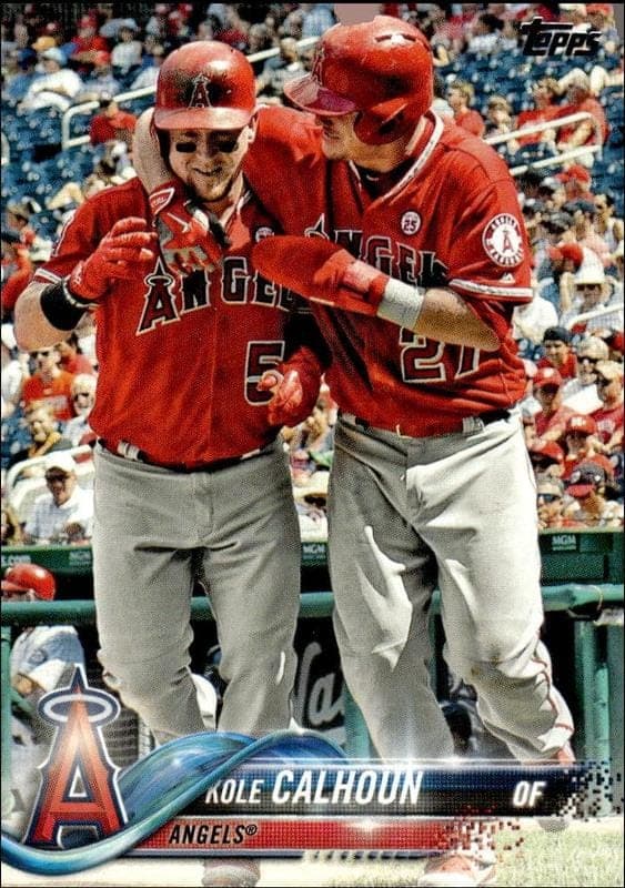2018 topps Kole Calhoun