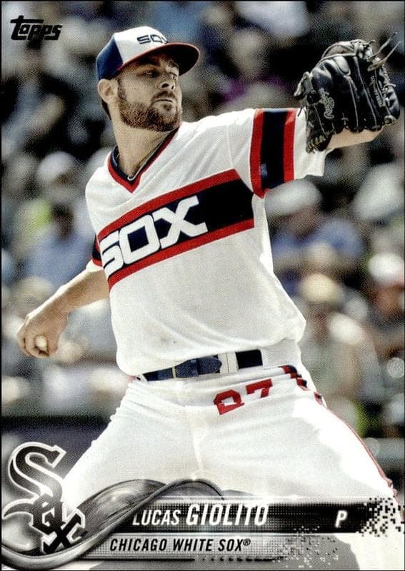 2018 Topps Series 2 Lucas Giolito #605 trading card