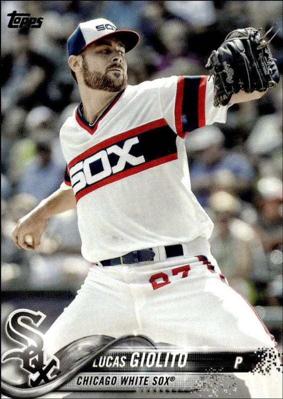 2018 Topps Series 2 Lucas Giolito #605 trading card