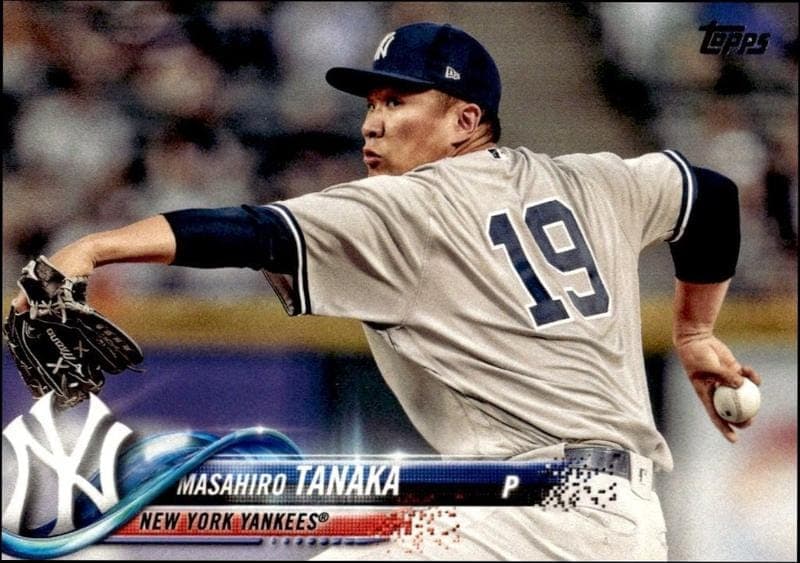 2018 Topps Series 1 Masahiro Tanaka #160 trading card