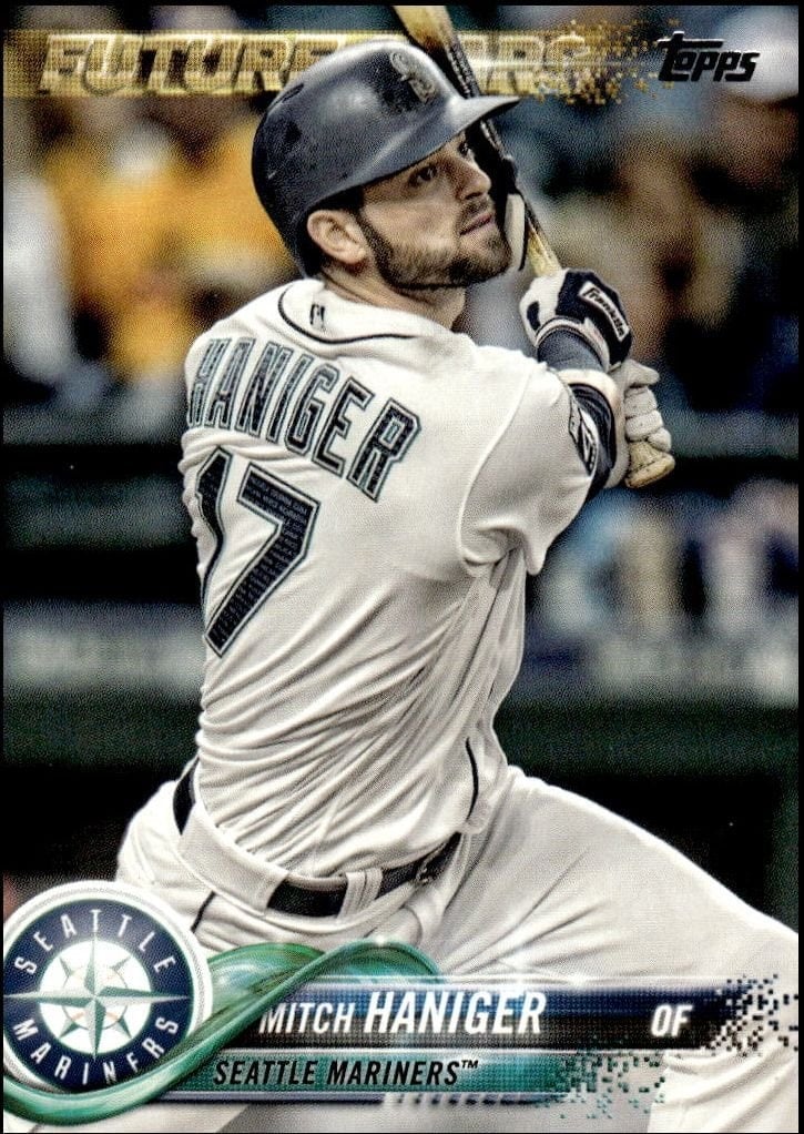 Mitch Haniger 2018 Topps Series 2 #660 Baseball Trading Card - Front 2018 Topps Series 2 Mitch Haniger #660 baseball trading card front