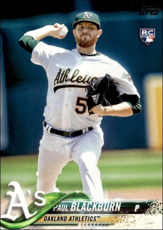 2018 Topps Series 1 Paul Blackburn #272 trading card