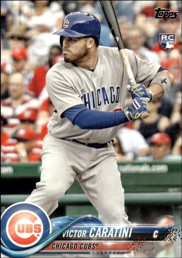 Victor Caratini 2018 Topps Series 2 #422 Baseball Trading Card - Front 2018 Topps Series 2 Victor Caratini #422 baseball trading card front