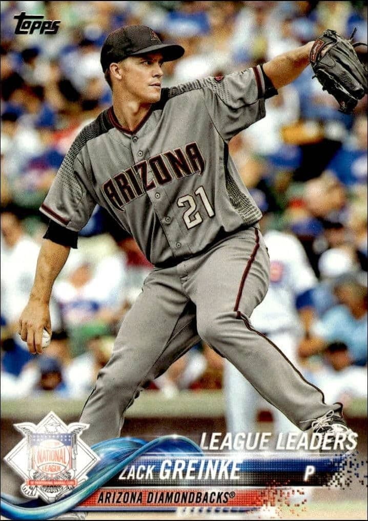 2018 Topps Series 1 Zack Greinke #146 trading card