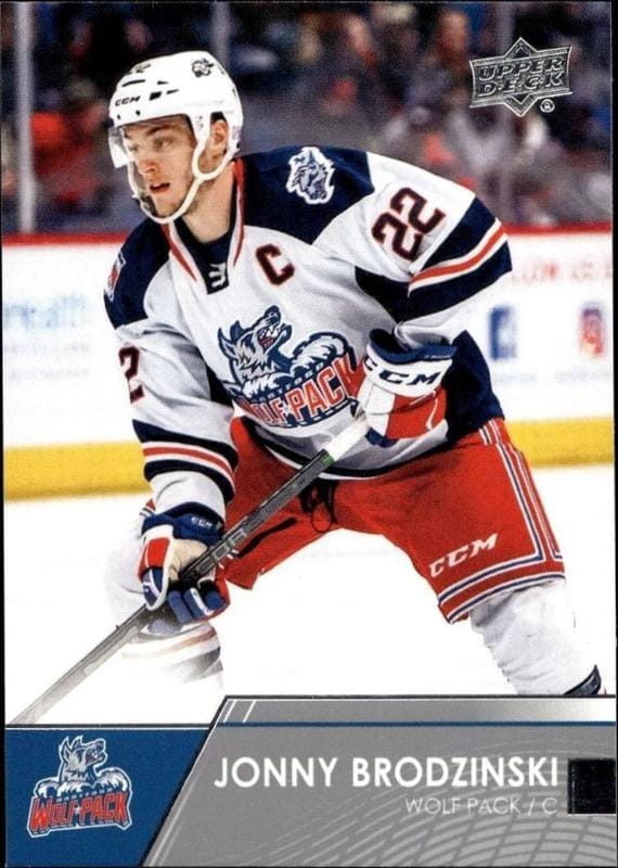 2021-22 Upper Deck Ahl Jonny Brodzinski #99