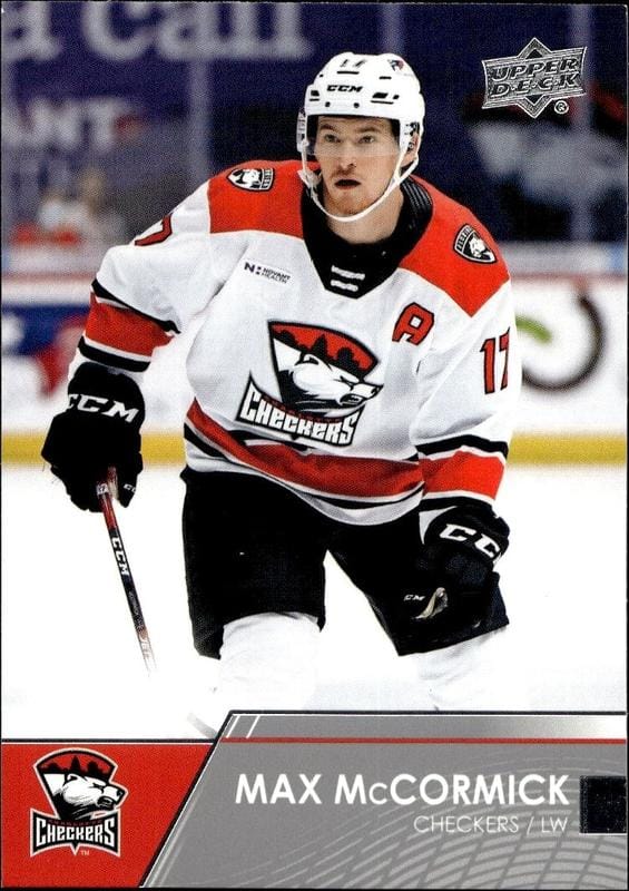 2021-22 Upper Deck Ahl Max McCormick #72