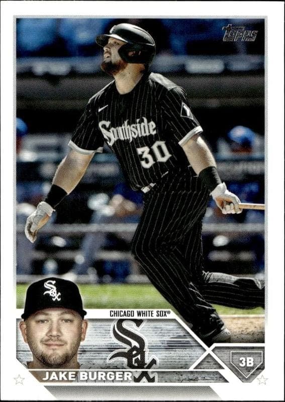 2023 Topps Series 2 Jake Burger #528 trading card