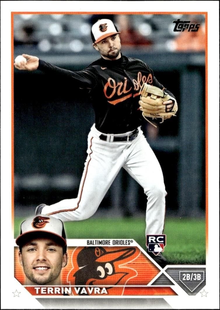 Terrin Vavra 2023 Topps Series 2 #524 Baseball Trading Card - Front 2023 Topps Series 2 Terrin Vavra #524 baseball trading card front