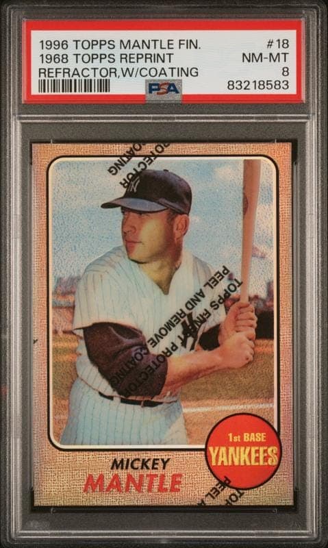 1996 topps Mickey Mantle