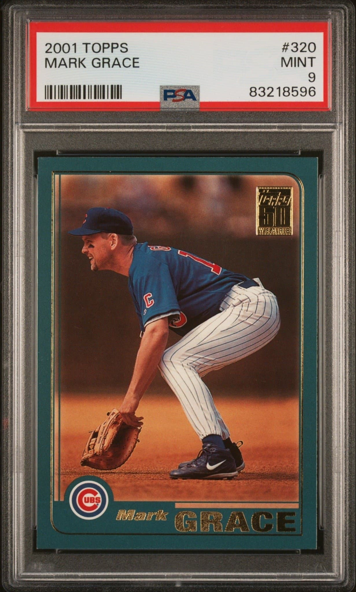 2001 topps Mark Grace