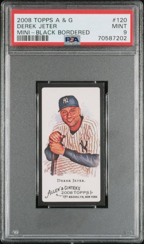 2008 topps Derek Jeter